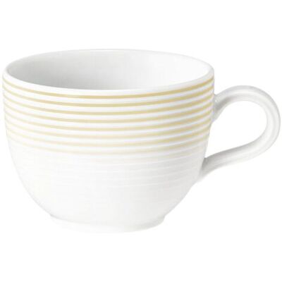 (6 stuks) SELTMANN WEIDEN Cafetaria koffiekopje Tulp - 0,22 liter - Zandbeige Wit / Geel (6 stuks) SELTMANN WEIDEN Cafetaria koffiekopje Tulp - 0,22 liter - Zandbeige Wit / Geel