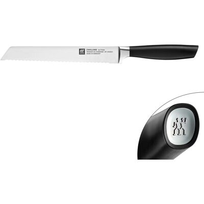 ZWILLING ALL * STAR - Broodmes - met gekartelde rand - Mes: 200mm - Zilver ZWILLING ALL * STAR - Broodmes - met gekartelde rand - Mes: 200mm - Zilver