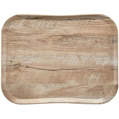(12 stuks) CAMBRO CENTURY™ - Glasvezel dienblad - GN 1/2 - Licht eiken houteffect - Glad (12 stuks) CAMBRO CENTURY™ - Glasvezel dienblad - GN 1/2 - Licht eiken houteffect - Glad