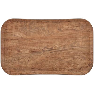 (12 stuks) CAMBRO CENTURY™ - Glasvezel dienblad - rechthoekig - 530x370mm - Olijfbruin houtlook - Glad (12 stuks) CAMBRO CENTURY™ - Glasvezel dienblad - rechthoekig - 530x370mm - Olijfbruin houtlook - Glad