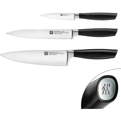 ZWILLING ALL * STAR - Messenset - 3 stuks - Zilver ZWILLING ALL * STAR - Messenset - 3 stuks - Zilver