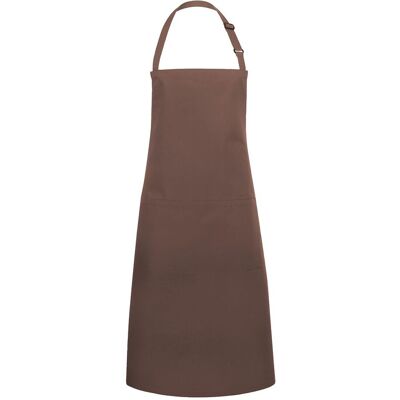 (6 stuks) KARLOWSKY Schort met zak Basic - Lichtbruin Bruin (6 stuks) KARLOWSKY Schort met zak Basic - Lichtbruin Bruin