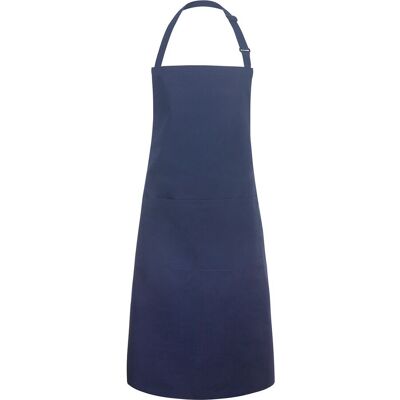 (6 stuks) KARLOWSKY Schort met zak Basic - Marineblauw Blauw (6 stuks) KARLOWSKY Schort met zak Basic - Marineblauw Blauw