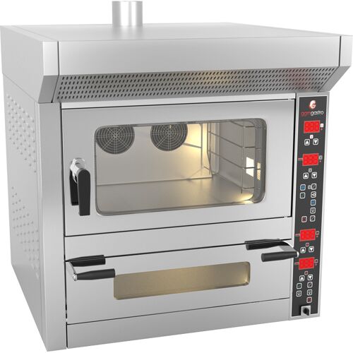 GGM Gastro Combi-oven - Digitaal - Bakkerij Heteluchtoven Zilver