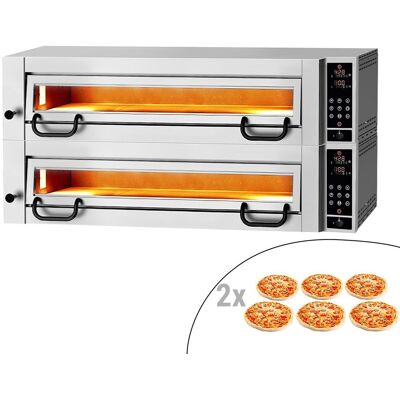 GGM Gastro Elektro Pizzaofen Power - 6+6x 34cm - Digital GGM Gastro Elektro Pizzaofen Power - 6+6x 34cm - Digital