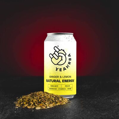 World Yeahrba Drink 330ml Ginger & Lemon World Yeahrba Drink 330ml Ginger & Lemon