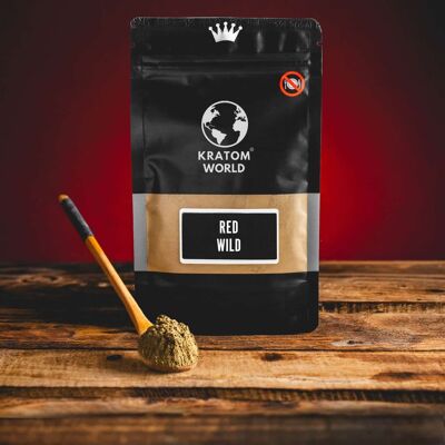 World Red Wild Kratom 50g World Red Wild Kratom 50g