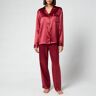 ESPA Silk Pyjamas - Claret Rose - M