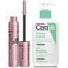 CeraVe Foaming Cleanser and Maybelline Sky High Mascara Duo for Oily Skin