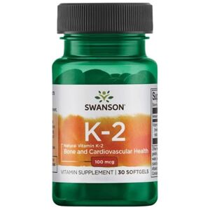 Swanson Vitamine K-2 - Natuurlijk, 100mcg - 30 softgels