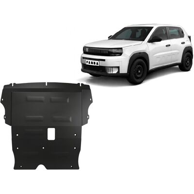Scut Protection Motor en Versnellingsbak Beschermplaat voor Fiat Grande Panda - (2025-2026) Scut Protection Motor en Versnellingsbak Beschermplaat voor Fiat Grande Panda - (2025-2026)
