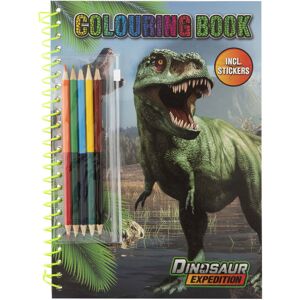 Creative Craft Group Dino Kleurboek met Potloden - Kleurboek Creative Craft Group Dino Kleurboek met Potloden - Kleurboek