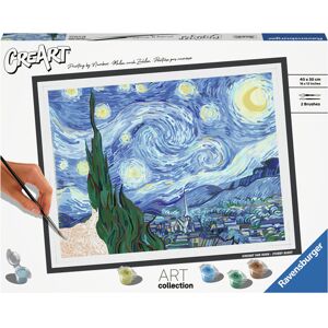 Ravensburger creart schilderen op nummer - the starry night van gogh Multi kleuren Ravensburger creart schilderen op nummer - the starry night van gogh Multi kleuren