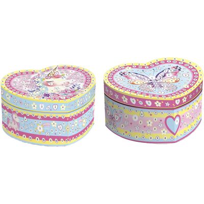 Creative Craft Group Versier je eigen juwelendoos Multi kleuren Creative Craft Group Versier je eigen juwelendoos Multi kleuren
