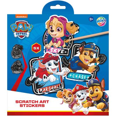 Grafix - Paw Patrol Kratzsticker - Sticker Grafix - Paw Patrol Kratzsticker - Sticker