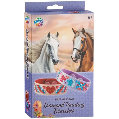 Adrenix Diamond painting armbandenset - 2 armbanden Multi Kleuren Adrenix Diamond painting armbandenset - 2 armbanden Multi Kleuren