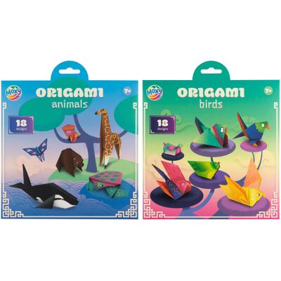 Creative Craft Group Origami 19,5x19,5cm - 12 vellen en 18 designs Multi kleuren Creative Craft Group Origami 19,5x19,5cm - 12 vellen en 18 designs Multi kleuren