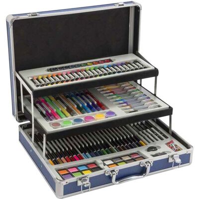 Grafix Nassau - Kunstset 140 stuks - Donkerblauw Grafix Nassau - Kunstset 140 stuks - Donkerblauw