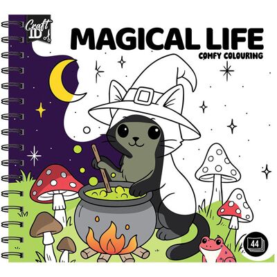 Creative Craft Group Kleurboek cute & comfy - magical life Multi kleuren Creative Craft Group Kleurboek cute & comfy - magical life Multi kleuren