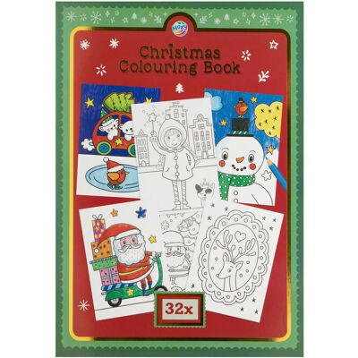 Creative Craft Group Kleurboek kerstmis a4 - 32 vellen Multi Creative Craft Group Kleurboek kerstmis a4 - 32 vellen Multi