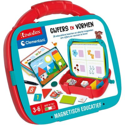 Clementoni education magnetische koffer cijfers en vormen Multi kleuren Clementoni education magnetische koffer cijfers en vormen Multi kleuren