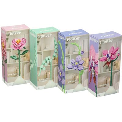 Johntoy Bouw je eigen bloem Multi kleuren Johntoy Bouw je eigen bloem Multi kleuren