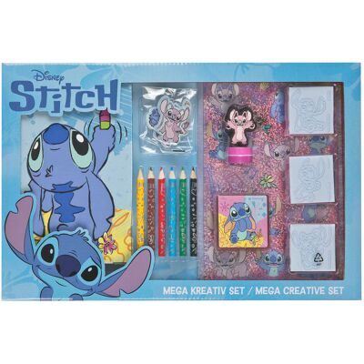 Undercover Mega kleur- en stempelset stitch - 15dlg. Multi kleuren Undercover Mega kleur- en stempelset stitch - 15dlg. Multi kleuren