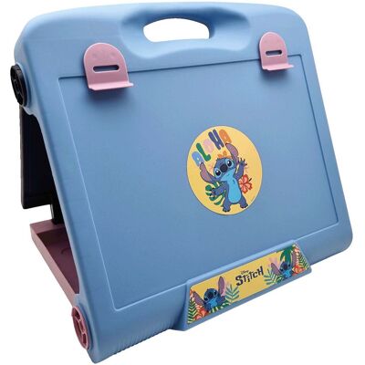 Speelgoedland Stitch reis ezel voor tekenen - inclusief krijtbord en krijtjes Multi kleuren Speelgoedland Stitch reis ezel voor tekenen - inclusief krijtbord en krijtjes Multi kleuren