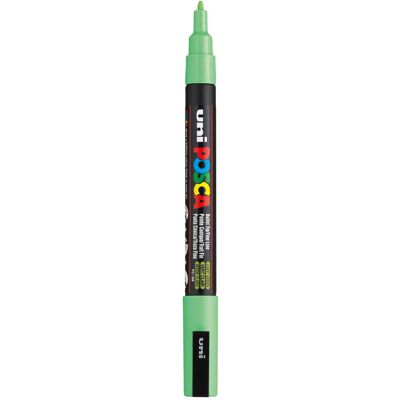 Uni Posca pc3m verfmarker lichtgroen - ronde punt tot 1,3 mm Lichtgroen Uni Posca pc3m verfmarker lichtgroen - ronde punt tot 1,3 mm Lichtgroen