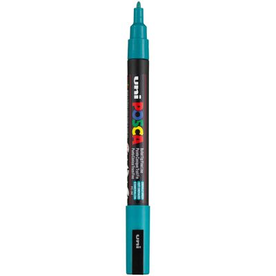 Uni Posca pc3m verfmarker smaragd groen - ronde punt tot 1,3 mm Smaragdgroen Uni Posca pc3m verfmarker smaragd groen - ronde punt tot 1,3 mm Smaragdgroen