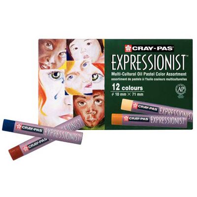 Sakura cray-pas expressionist set 12 oliepastels multicult. Multi Kleuren Sakura cray-pas expressionist set 12 oliepastels multicult. Multi Kleuren