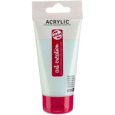 Talens art creation acrylverf tube 75ml mintgroen 678 Mintgroen Talens art creation acrylverf tube 75ml mintgroen 678 Mintgroen