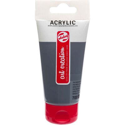Talens art creation acrylverf tube 75ml paynesgrijs 708 Paynesgrijs Talens art creation acrylverf tube 75ml paynesgrijs 708 Paynesgrijs