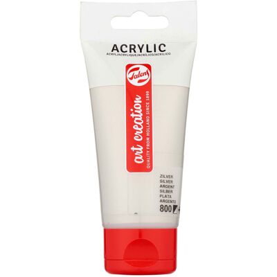 Royal Talens Kunst Creatie Zilveren Acrylverf 75ml Royal Talens Kunst Creatie Zilveren Acrylverf 75ml