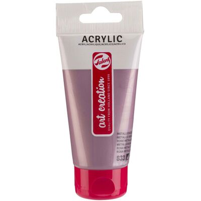 Talens art creation acrylverf tube 75ml metallicroze 833 metallicroze Talens art creation acrylverf tube 75ml metallicroze 833 metallicroze