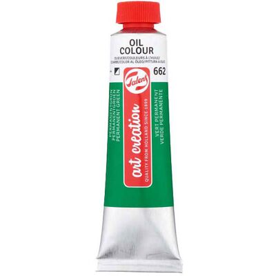 Talens art creation olieverf tube 40ml permanentgroen 662 Permanentgroen Talens art creation olieverf tube 40ml permanentgroen 662 Permanentgroen
