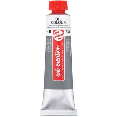Talens art creation olieverf tube 40ml koudgrijs 717 Koudgrijs Talens art creation olieverf tube 40ml koudgrijs 717 Koudgrijs
