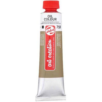 Talens art creation olieverf tube 40ml warmgrijs 718 Warmgrijs Talens art creation olieverf tube 40ml warmgrijs 718 Warmgrijs
