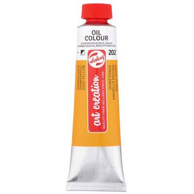 Talens art creation olieverf tube 40ml donkergeel 202 Donkergeel Talens art creation olieverf tube 40ml donkergeel 202 Donkergeel