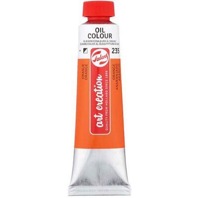 Talens art creation olieverf tube 40ml oranje 235 Oranje Talens art creation olieverf tube 40ml oranje 235 Oranje