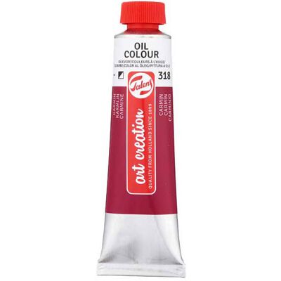 Talens art creation olieverf tube 40ml karmijn 318 Karmijn Talens art creation olieverf tube 40ml karmijn 318 Karmijn