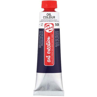 Talens art creation olieverf tube 40ml pruisischblauw 508 Pruisischblauw Talens art creation olieverf tube 40ml pruisischblauw 508 Pruisischblauw
