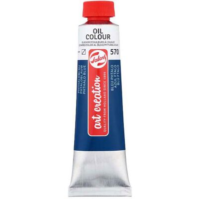 Talens art creation olieverf tube 40ml phtaloblauw 570 Phtaloblauw Talens art creation olieverf tube 40ml phtaloblauw 570 Phtaloblauw