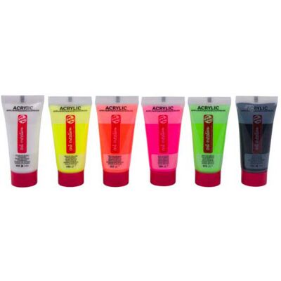 Talens art creation acrylverf set reflex, 6x12ml Multi Kleuren Talens art creation acrylverf set reflex, 6x12ml Multi Kleuren