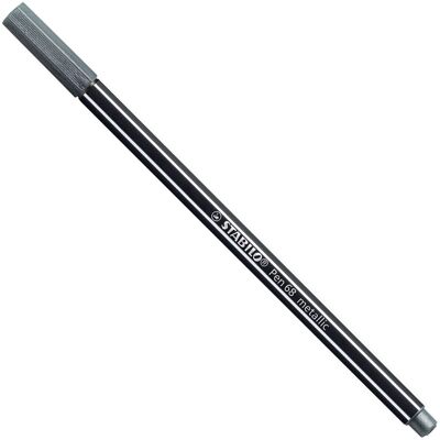 STABILO Pen 68 Metallic Zilver Felt-tip Pen - Felt-tip pens STABILO Pen 68 Metallic Zilver Felt-tip Pen - Felt-tip pens