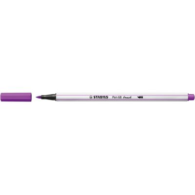 STABILO Pen 68 Brush Feltpen - Lila - Viltstift - Kunst & Lettering STABILO Pen 68 Brush Feltpen - Lila - Viltstift - Kunst & Lettering