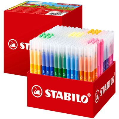 Stabilo Trio A-Z viltstift Fijn Abrikoos - Viltstift Stabilo Trio A-Z viltstift Fijn Abrikoos - Viltstift