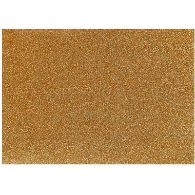 Creativ Company Opstrijkfolie glitter goud, a5 Goud Creativ Company Opstrijkfolie glitter goud, a5 Goud