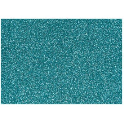 Creativ Company Opstrijkfolie glitter lichtblauw, a5 Lichtblauw Creativ Company Opstrijkfolie glitter lichtblauw, a5 Lichtblauw