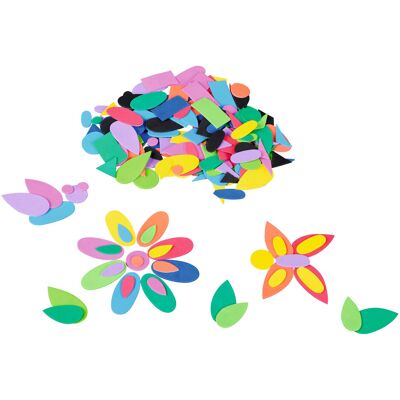 Colorations Zelfklevende Foam Figuren Stickers - 1000 stuks Colorations Zelfklevende Foam Figuren Stickers - 1000 stuks